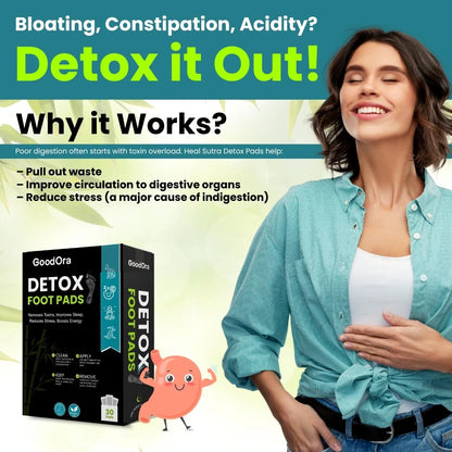 Deep Cleaning Foot Patch Pack Of 10